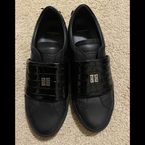Givenchy Men Urban Street Croc Embossed Band Sneaker